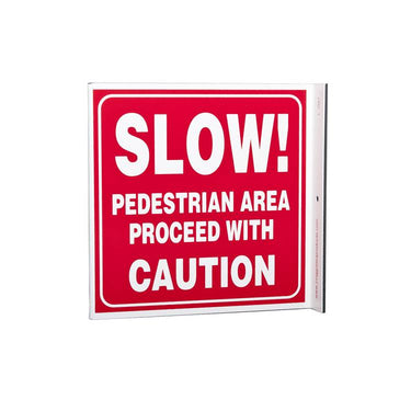 ZING Eco Safety L Sign, 7X7- Model 2561